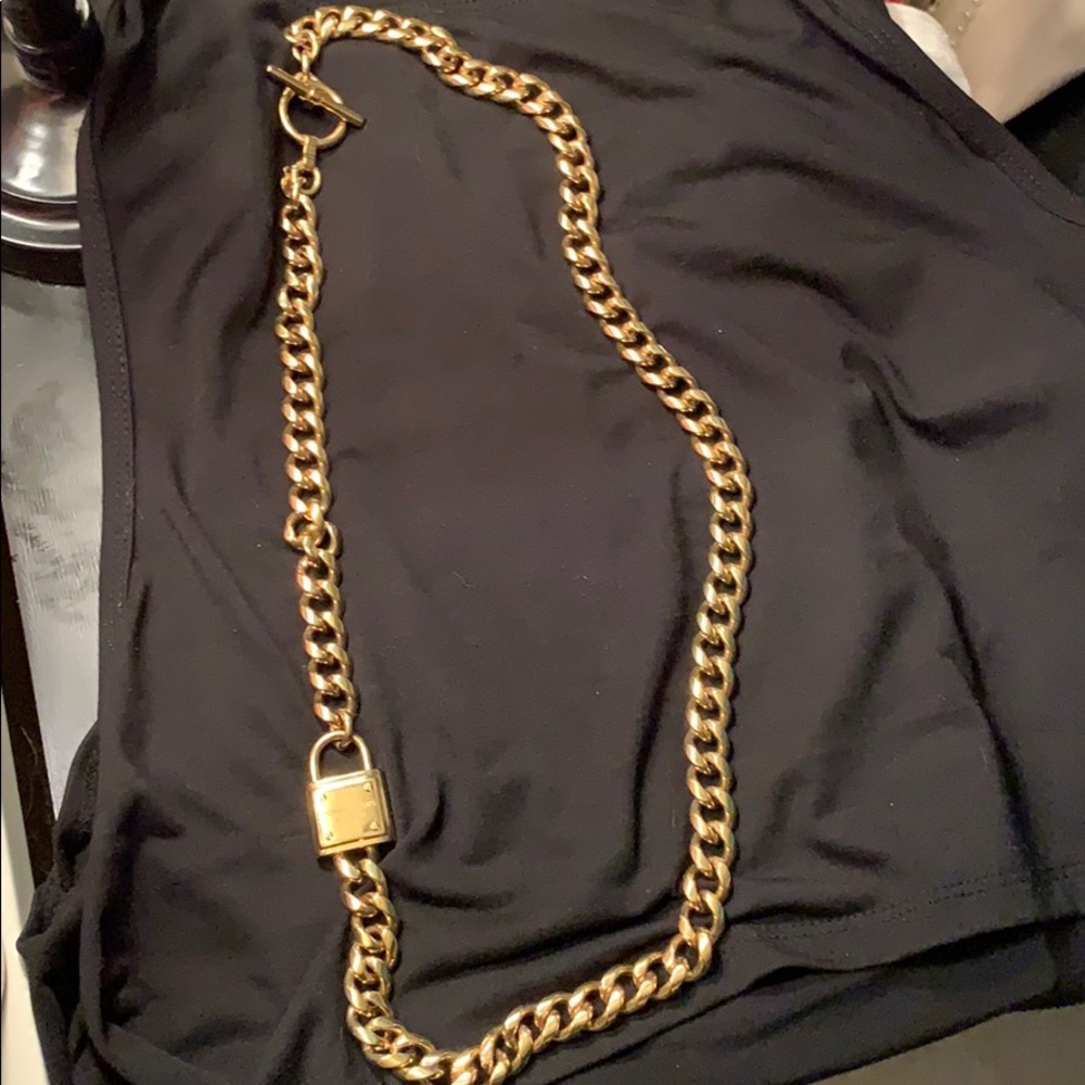 Michael Kors Fashion Lock Necklace